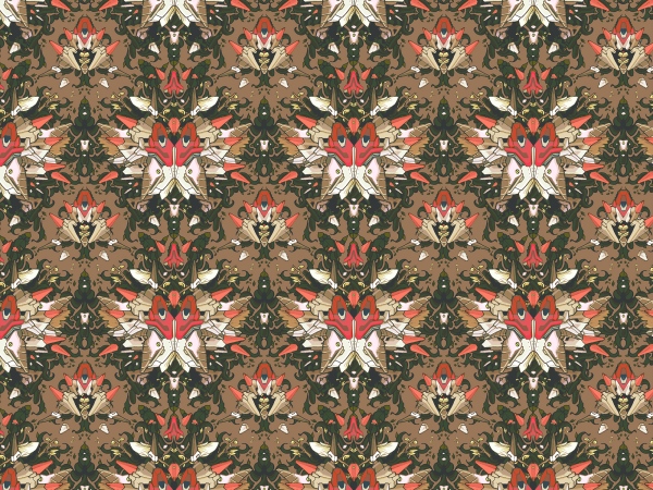 Wallpaper pattern design 23 Edouard Artus